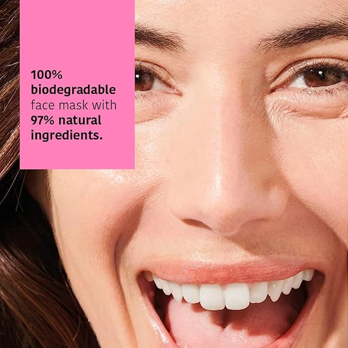 IROHA NATURE AFTERSUN Facial Mask that Nourishes & Prolongs Tan | 15 Pack | With Algae, Probiotics & Hyaluronic Acid | More Hydrated, Strengthened & Glowing Skin | Anti-Aging-FlexoryFit