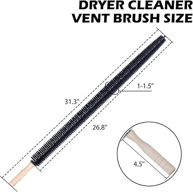 5231EL1003B Dryer Lint Filter with Felt Seal and Dryer Lint Vent Trap Cleaner Brush Replaces Part Number 5231EL1003B, Dryer Lint Filter 5231EL1002E, PS3527578
