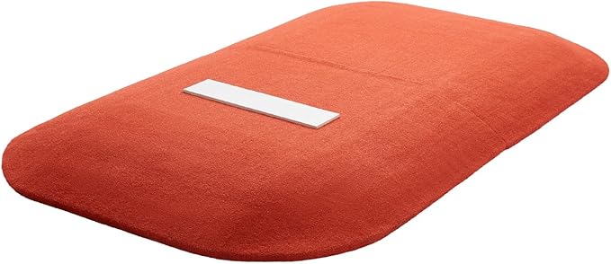 VEVOR Pitching Mound, Baseball Game Mound, Indoor/Outdoor Pitching Practice and Training Equipment, Softball Pitching Aids with Antifade Turf and Pitching Rubber