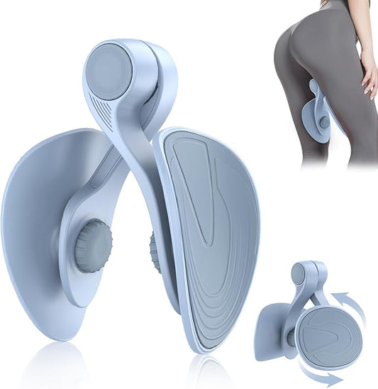 Hip Trainer Kegel Exerciser, Pelvic Floor Trainer, Kegel Trainer for Postpartum Rehabilitation, Trimmer Inner Thigh, Thigh Toner Workout-FlexoryFit