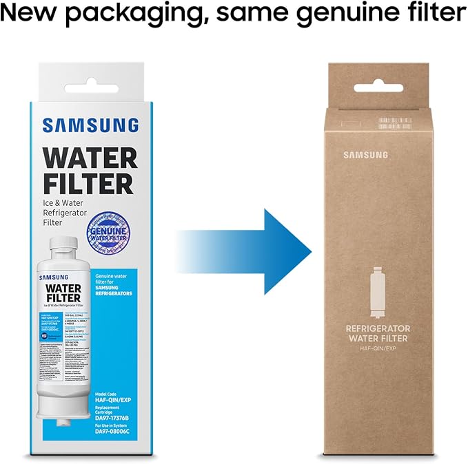 Samsung HAF-QIN/EXP Genuine Refrigerator Water Filter, 6-Month Life, Easy - Image 6