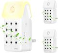 ySky Plug In Air Purifier for Home(3Packs), Negative Ion Air purifiers with LED Motion Sensor Night Light,Quiet Mini Air Ionizers for home,Bathroom,Bedroom,Portable Air ionizer for Odor,Pet smell