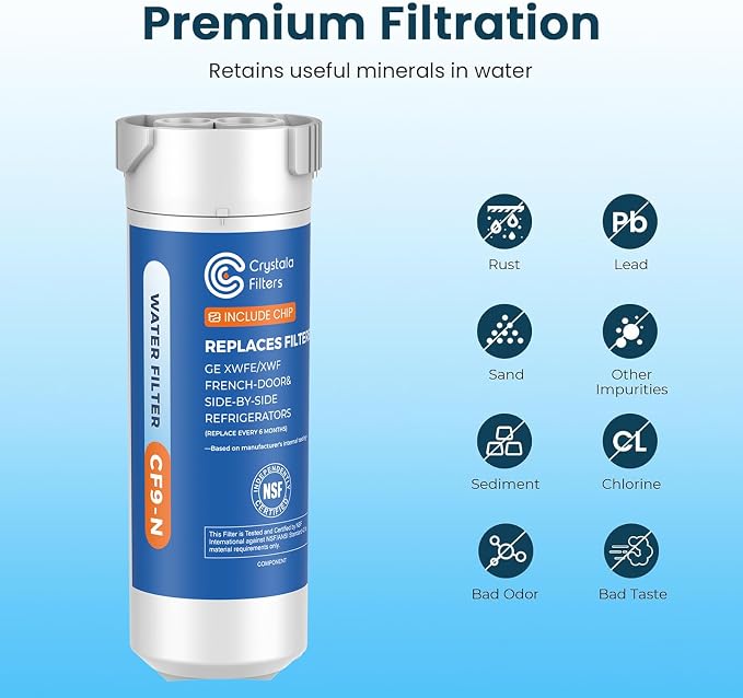 Crystala Filters Water Filter Compatible - Image 3