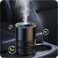 Smart Car Air Freshener for Men, Car Diffuser with 180ml Large Volume for 7 Months, Auto On/Off & 3 Adjustable Modes, RGB Music Syncing Light, Perfect for car, Bedroom and Office (Ocean)