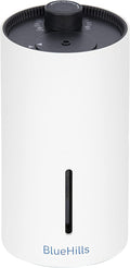BlueHills Waterless Cordless Essential Oil Diffuser – White, Wireless, Portable Aroma Nebulizing Diffusers for Home, Car & Office – J01 White