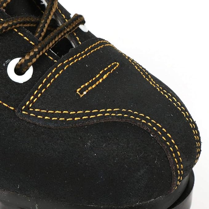 Roller Skates for Women and Men Cowhide High-Top Shoes Classic Double-Row Roller Skate Four-Wheel Roller Skates for Men Girls Unisex Christmas-FlexoryFit