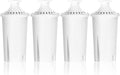 Overbest NSF Certified Pitcher Water Filter, Replacement for Brita® Pitchers and Dispensers, Brita® Classic 35557, OB03, Mavea® 107007, and More, Includes 4 Filters