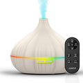 JADNIP Voice-Controlled Essential Oil Diffuser, 400ml Scent Diffuser with waterless auto Off and Timer Functions, Mist humidifier with Lighting, eco-Friendly Materials, Perfect for Office and Home.