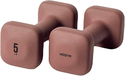 SafeGrip Dumbbells, Anti-Slip, Anti-Roll, Thick Handles, Free Weights, Square Dumbbells for Secure Workouts at Home, Weightlifting, and Personal Training-FlexoryFit
