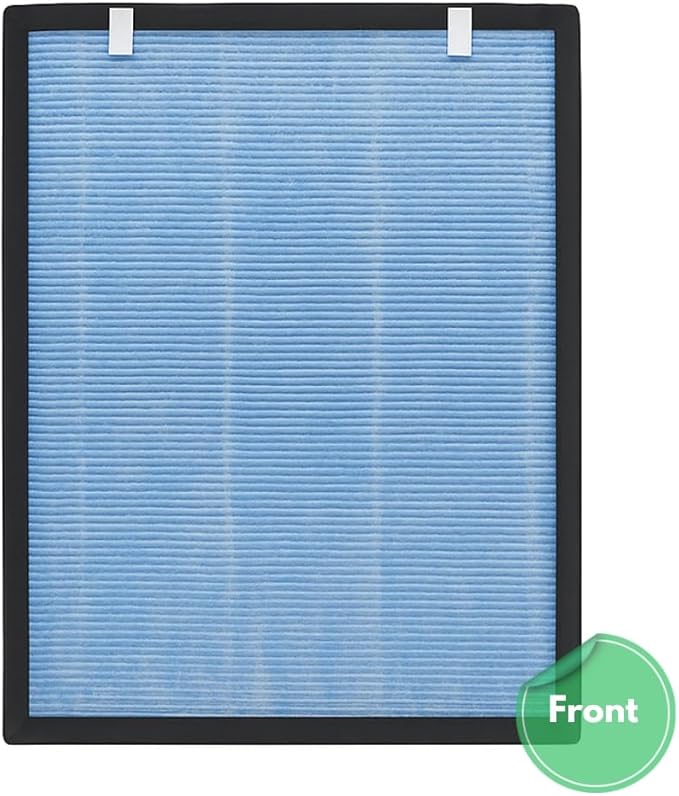 Nispira 4-in-1 True HEPA Activated Carbon Replacement Filter Compatible with HSP002 Smart 2.0 Air Purifier, 1 Pack