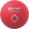 Champion Sports Playground Ball – High-Bounce 2-Ply Construction, Durable Red Ball for Throwing, Catching & Kicking - Multiple Sizes (5", 6", 7", 10", 13", 16")