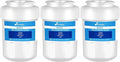 Refrigerator Water Filter Replacement for GE Smart Water M-W-F fmg-1, Gse25gshecss, 197D6321P006, Gsh25jsddss, GSHS6HGDBCSS, Gshs6lgbbhss, Gse25hmhbhes 3-Pack