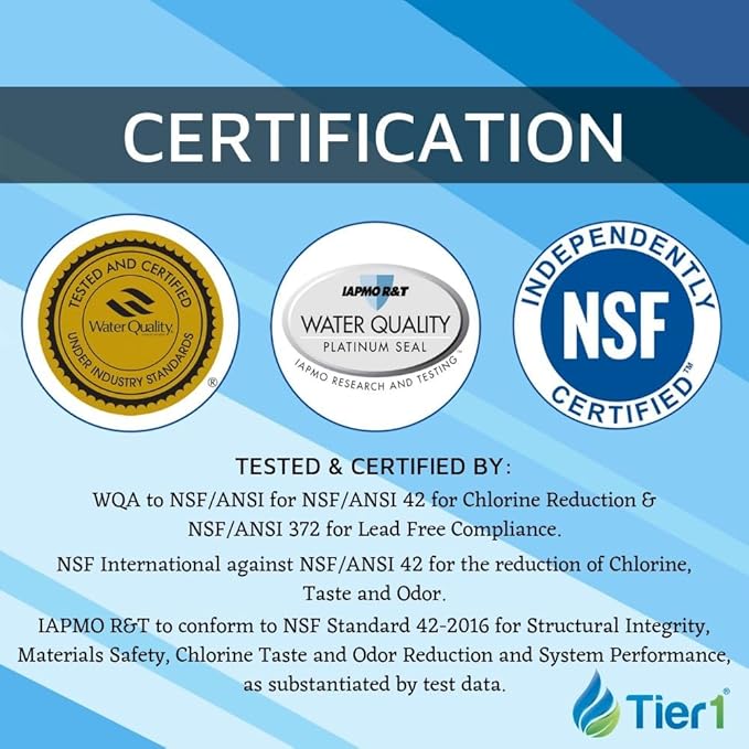 Tier1 8171413 Refrigerator Water Filter | Replacement for Whirlpool 8171413, Kenmore 9002, EDR8D1, 469002, 8171414, WF286, WSW-4, WFI-NLC200, Fridge Filter