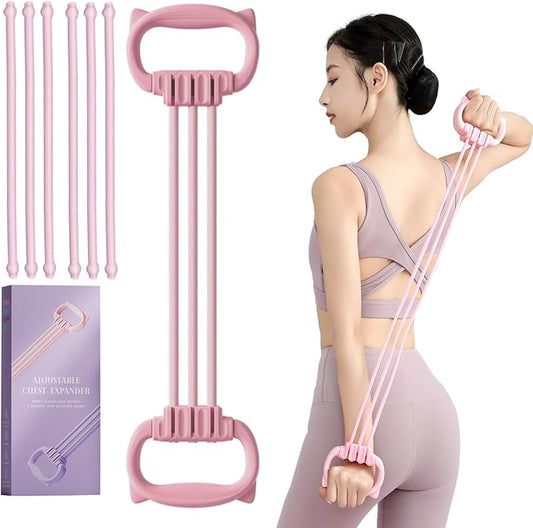 Resistance Bands with Handles, Single Resistance Bands, Exercise Bands with Comfortable Handles, Resistance Training, Physical Therapy, Home Workouts, Fitness, Pilates-FlexoryFit