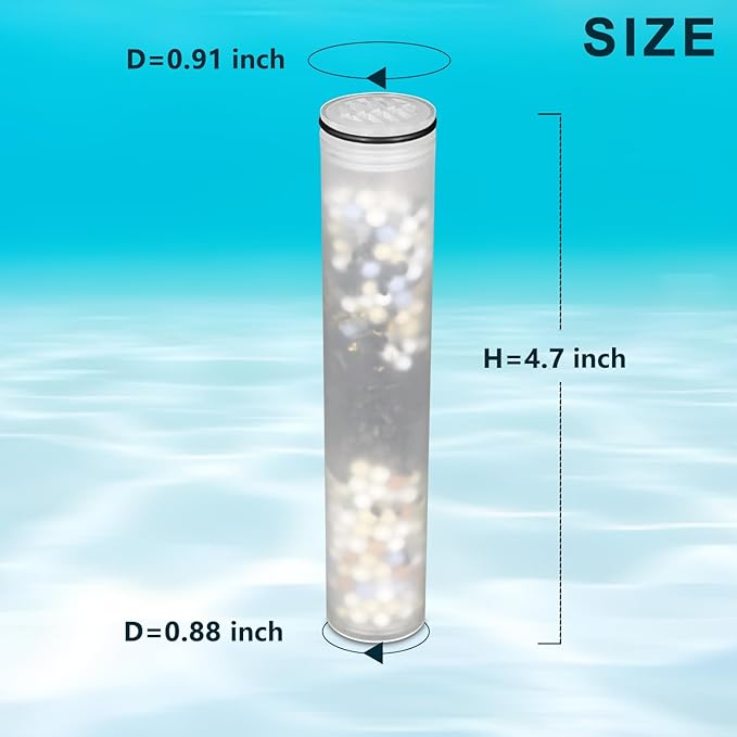 Shower Head Filter Replacement Compatible with MakeFit SSJ781/DSSJ781/ DSSJ781-01Filtered Shower Head -3PACK