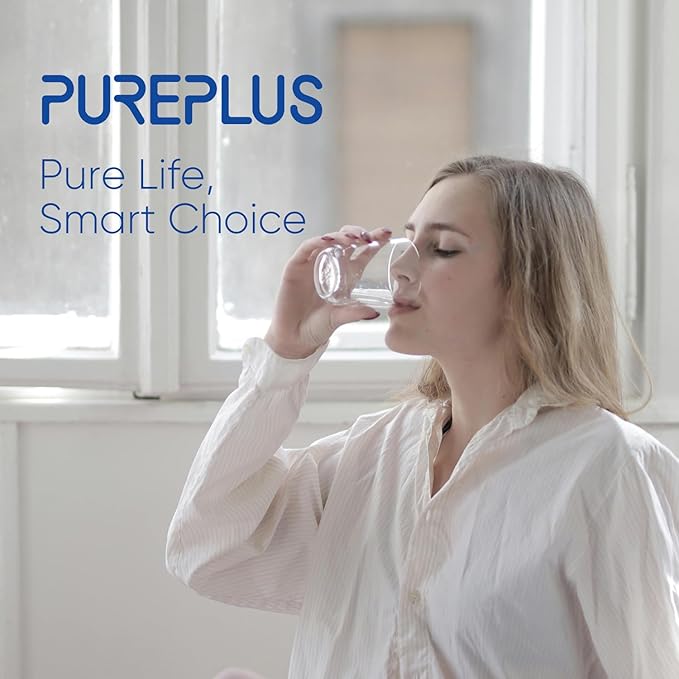 PUREPLUS CRF950Z Pitcher Water Filter Replacement for Pur PPF900Z, PPF951K, PPT700W, CR-1100C, DS-1800Z, CR-6000C, PPT711W, PPT711, PPT710W, PPT111W, PPT111R and All PUR Pitchers and Dispensers, 6PACK