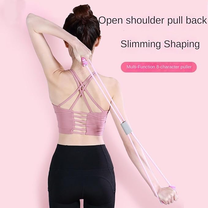 Crossover Resistance Band - Shoulder Back Training/Yoga Stretch/Posture Corrector-FlexoryFit