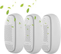 Plug-in Air Purifier,Personal Air Ionizer HEPA Filter, Mini Portable Air Purifier for Home & More Suitable for Bedrooms, Toilets, Living Room,bathrooms,closets,hotel,pet room (3, WHITE)