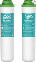 AQUA CREST FQK2J Under Sink Water Filter, Replacement by AQUACREST
