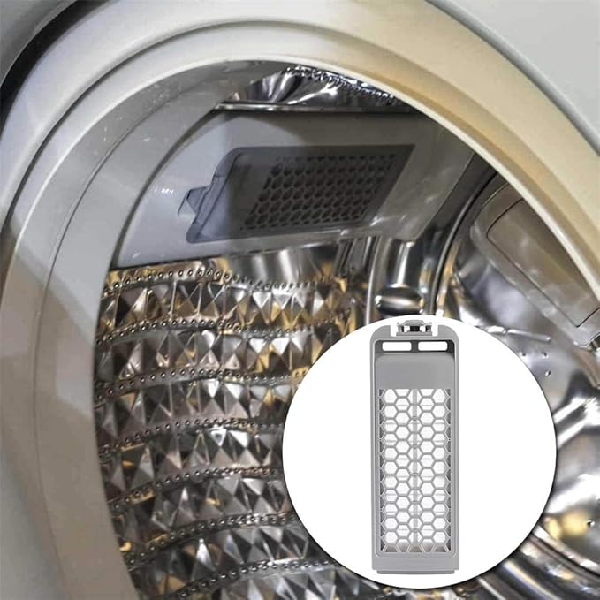 Fdit Household Washing Machine Filter Laundry Filter Box Replacement Fit for Samsung DC62‑00018A DC97‑16513A