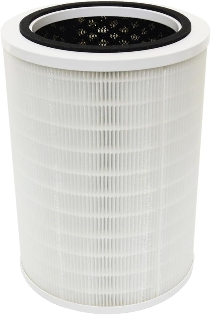 PUREBURG R-M003 Replacement Filter Compatible with RENPHO R-M003 Air Purifier R-M003-F1 R-M003-F2,H13 HEPA Activated Carbon 2-in-1 4-Stage Filtration