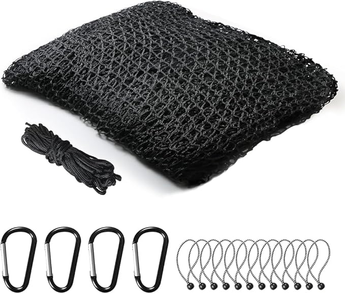 Sports Netting,Hitting Net with 33Feet Nylon Rope for Golf, Baseball, Hockey, Soccer, LAX and More