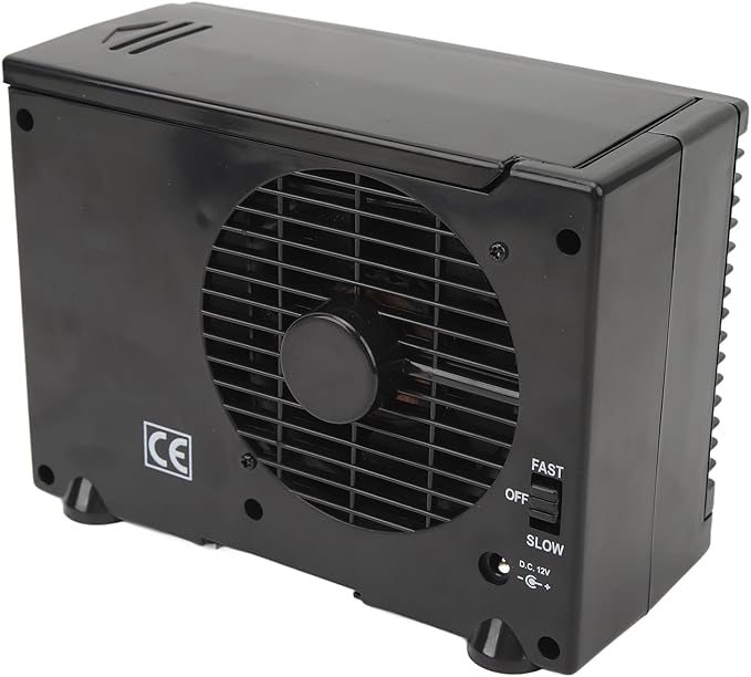Portable Air Conditioners, DC12V Mini Air Conditioner and Small Evaporative Air Cooler and Humidifier Fan, 2 Speed Adjustable Car Air Cooler Improve Air Quality