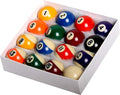 Pool Balls Mini Pool Balls Set,1-1/2 Inch Billiard Balls Set Not Regulation Size, Complete 16 Ball Set…