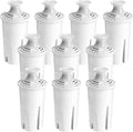 Water Filter Replacement for Brita Stand Pitchers,10 Packs Water Filters Fit for Brita OB03, Classic 35557, Mavea 107007 by APPLIANCEMATES