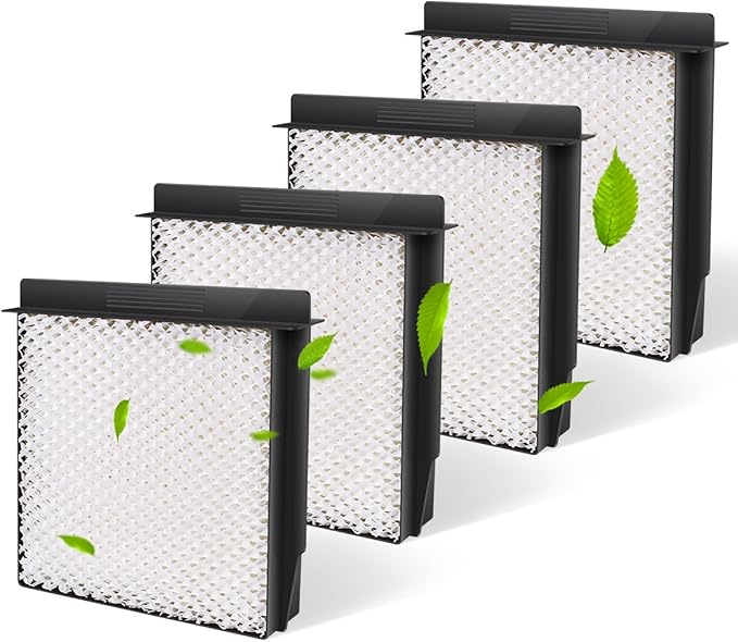 4 Pack, 1040 Humidifier Wick Filter For Bemis Essick Air B40, B40-C, Products Models D46-720, 5D6-700, 5D6700, 7000, B23, E35, and E35 000, CM330 Series.
