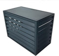 Outdoor air conditioning fence, outdoor air conditioning hidden protective cover by Unknown