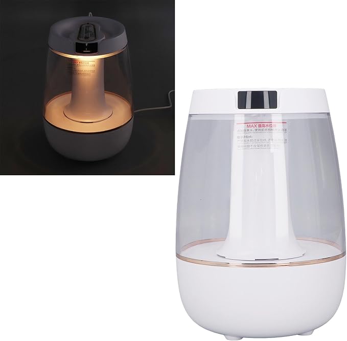 Portable Mini Humidifier, Air Humidifier White Double Spray Quiet USB 3L Large Capacity Mist Humidifier for Home, Living Room, Bedroom, Office & Car