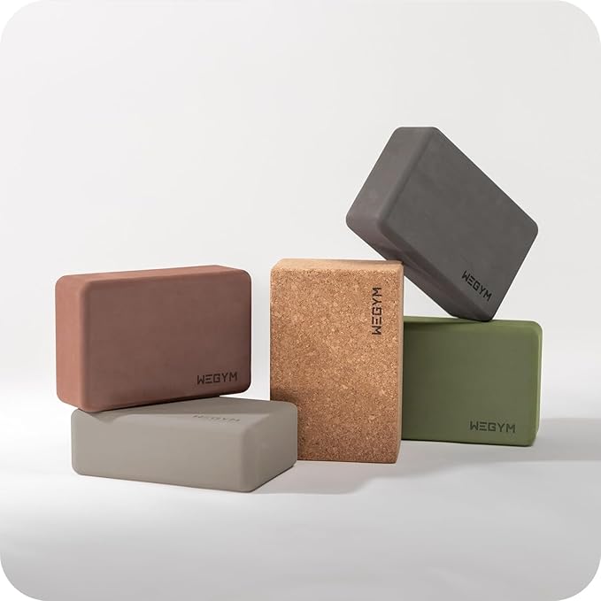Yoga blocks with Anti-Slip, Comfortable Grip, Sturdy Sides for Secure Workouts at Home, for Yoga, and Pilate Training-FlexoryFit