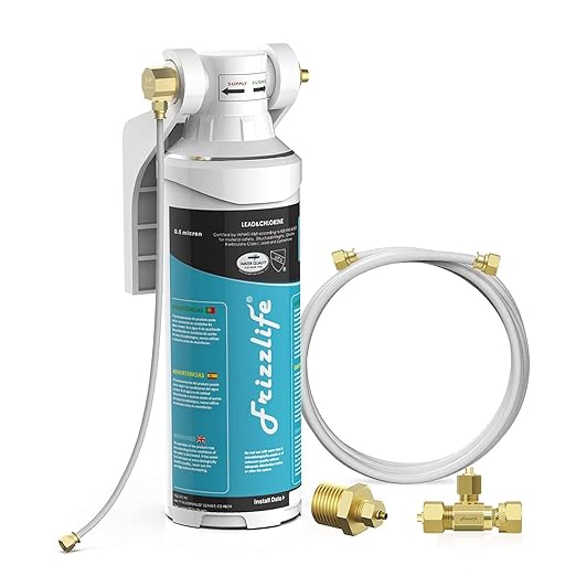 Frizzlife Inline Water Filter System by FRIZZLIFE