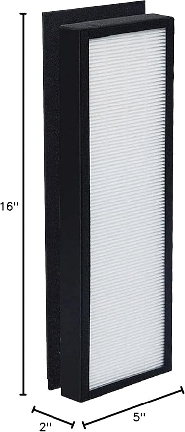 Nispira TF60 TF60-Pure T500 Filter Replacement True HEPA Filter Carbon for Breathe Smart Tower Air Purifier, 1 Pack