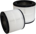 PUREBURG Replacement Filter Compatible with Coway Airmega 100 Air Purifier,2-Pack H13 HEPA Activated Carbon 2-in-1 3-Stage Filtration Air Clean Dust VOCs Odor