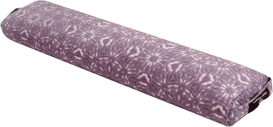 Hugger Mugger Pranayama Yoga Bolster - Very Firm, use Under Length of Spine for Deeper Breathing or Under Ankles, Handmade in The USA-FlexoryFit