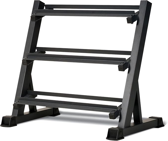 6-10 Pair Iron and Rubber Dumbbell Set 350/450 and 550 lbs 5-50 lbs Hand Free Weight for Strength Hex Coated Weights with Vertical Storage Rack Home Gym 5-50 lb - Black-FlexoryFit
