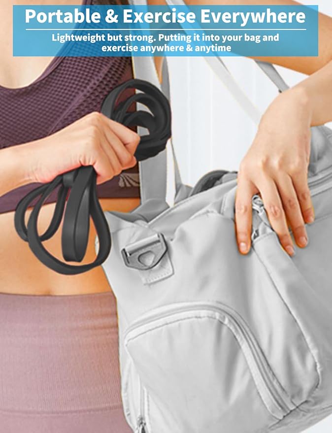 Pull Up Bands, Resistance Bands, Pull Up Assistance Bands Set for Men & Women, Exercise Workout Bands for Working Out, Body Stretching, Physical Therapy, Muscle Training-FlexoryFit