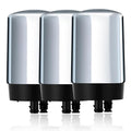 Water Filter Replacement - Compatible with Brita Faucet Filters, Pack of 3 - Fits All Brita Tap Water Filters, LTF-003S