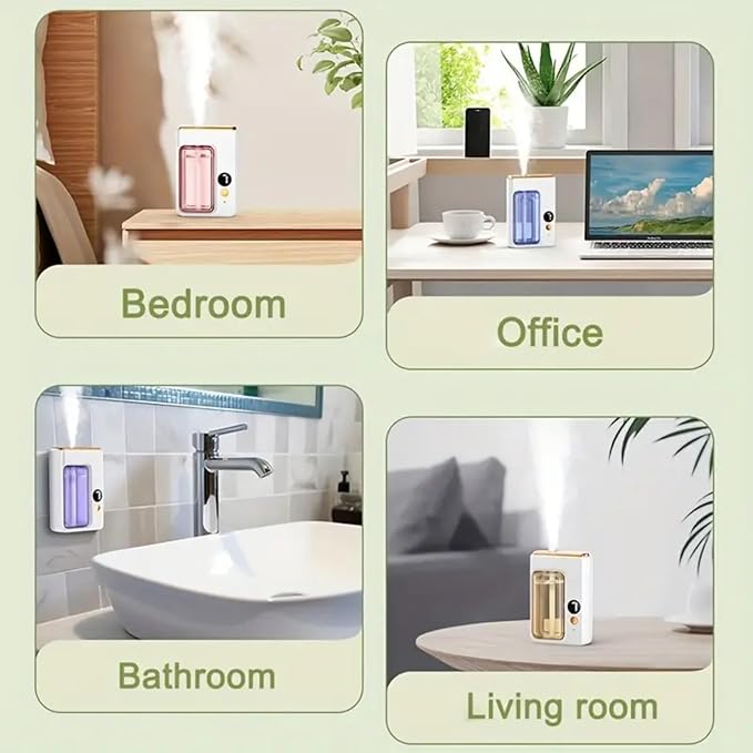 Aromatherapy Essential Oil Diffusers Machine for Home 7 Modes Digital Display USB Air Freshener Humidifier For Bedroom Home Car deodorant Decor