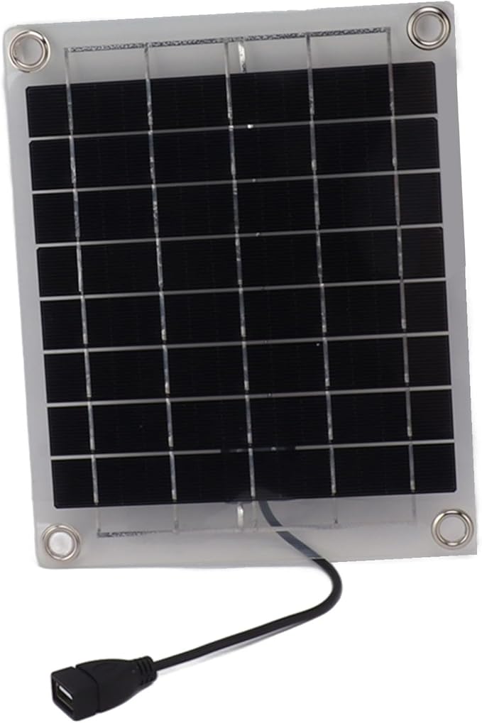 Solar Panel Floating Water Humidifier Energy Saving Double Sided Transparent Panel USB Atomization Spray Humidifier for Home Car Office Outdoor