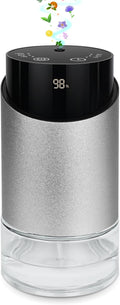 Waterless Essential Oil Diffuser Aromatherapy Scent Diffusers for Home Large Room, Bedroom, Car, Office, Desk, Battery Operated Mini Portable Air Freshener, 3 Countdown Timers & 3 Mist Levels