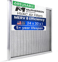 McPherson Reusable Air Filter 24x30x1 | Washable MERV 8 | Made in USA Metal by McPhersonManufacturing