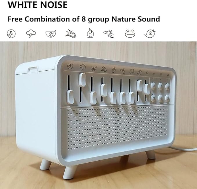 Humifall Noise Humidifier – Quiet Air Diffuser & Humidifier for Home, Office, Bedroom – Adjustable Mist, LED Lights, Whisper-Quiet Operation – Ideal for Sleep & Relaxation