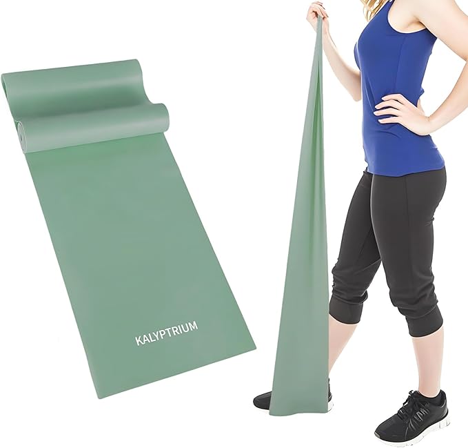 Workout Resistance Bands - Natural Latex Exercise Bands for Physical Therapy, Stretching, Yoga, Pilates, Strength Training & Home/Gym Fitness-FlexoryFit