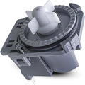 Upgraded Dishwasher Drain Pump Assembly Replace 2718B WG04F10194 11001011000221 Fit for GE Midea Magic Chef, 120V 60Hz 0.7A