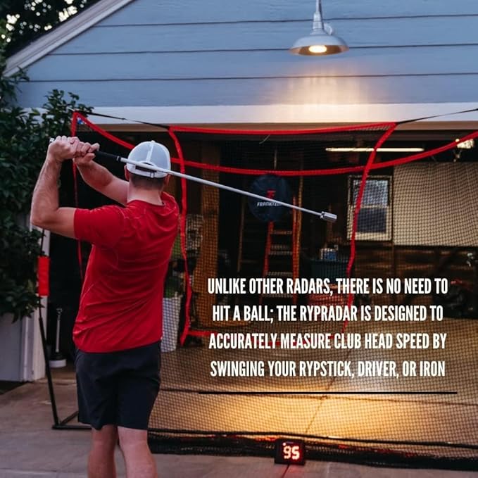 RYP Golf Radar Swing Speed Monitor and Radar for Rypstick