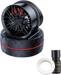Car Air Freshener,Solar Powered Tires Scents Diffuser,Fashion Automotive Interior Decoration Accessories Purifiers for Car and Home Aromatherapy Dashboard (Black, 10 * 8 cm)