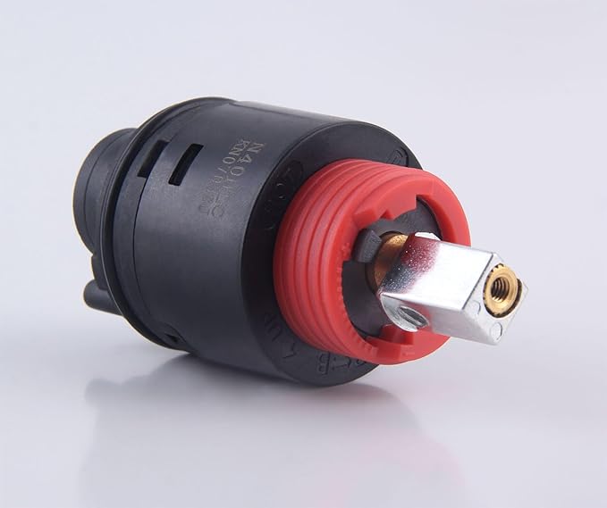 N40HLC Shower Cartridge Replacement for RK7300-CART-3P Pressure Balancing Cartridge, 40mm Compatible with Zurn Temp-Gard III Faucets and Valves, CUPC Certified, 1 Pack